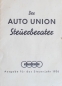 Preview: Auto-Union Modelprogram 1936 "Der Steuerberater" Carbrochure (1006)