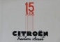 Preview: Citroen 15 CV Traction Avant Sechszylinder Modellprogramm 1949 Automobilprospekt (4910)