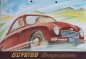 Preview: Gutbrod Superior Modellprogramm 1952 Automobilprospekt (3049)