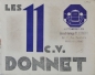 Preview: Donnet 11 CV Modellprogramm 1926 Automobilprospekt (2771)