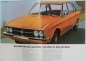 Preview: Volkswagen K 70 Modelprogram 1973 Carbrochure (6358)
