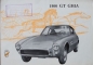 Preview: Ghia 1500 GT Modellprogramm 1962 Automobilprospekt (3077)