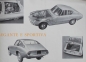 Preview: Ghia 1500 GT Modellprogramm 1962 Automobilprospekt (3077)