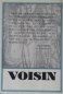 Preview: Voisin 22 CV 12 cylindre Modelprogram 1930 Carbrochure (5185)
