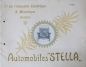 Preview: Stella Automobiles Modelprogram 1910 Carbrochure (5401)