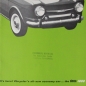 Preview: Simca 1000 Modelprogram 1963 Carbrochure (5439)
