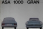 Preview: ASA Bertone Coupe 1000 GT Modelprogram 1962 Carbrochure (5458)