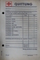 Preview: Gasolin Receiptbook 1964 Nitag Gasstation 100 sheeds (0669)