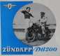 Preview: Zündapp DB 200 Modellprogramm 1939 Motorradprospekt (5615)