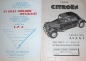 Preview: Citroen 7 - 11 - 15 CV Traction Avant "Votre Citroen" 1953 Betriebsanleitung (5687)