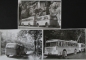 Preview: Büssing-NAG Bus mit Spezialanhänger Deutsche Post auf Reisen durch den Harz 1955 drei Originalfotos (5759)