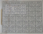 Preview: De Dion Bouton Voiture de Ville Modellprogramm 1912 Automobilprospekt (5778)