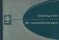 Preview: Volkswagen Käfer Arbeitspreise 1953 "Instandsetzungen Transporter - Limousine" Automobilprospekt (6047)