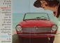 Preview: Innocenti 950 Spider Modellprogramm 1961 Automobilprospekt (6062)