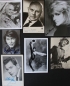 Preview: Signed autographcards from 11 different artists 1952-1976 (6209)