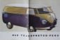 Preview: Volkswagen T1 Transporter Modelprogram 1953 Reuters-Drawings Carbrochure (6324)