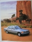 Preview: Mercedes-Benz Modellprogramm 1984 US-Cars Automobilprospekt (6438)