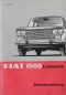 Preview: Fiat 1500 Limousine 1965 Betriebsanleitung (6477)