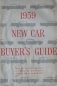 Preview: Ford Mercury Modelprogram 1959 "New Car Buyer's Guide" Carbrochure (6720)