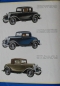 Preview: Ford A Modellprogramm 1928 Automobilprospekt (7855)