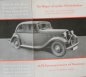 Preview: Hanomag Diesel Personalcars Modelprogram 1938 Carbrochure (3215)