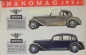 Preview: Hanomag Modellprogramm 1936 Automobilprospekt (8665)