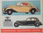 Preview: Hanomag Modelprogram 1936 Carbrochure (8665)