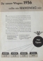 Preview: Hanomag Modelprogram 1936 Carbrochure (8665)