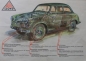 Preview: Lloyd LP 400 Modellprogramm 1956 Automobilprospekt (9948)