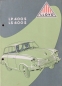 Preview: Lloyd LP 400 S Modellprogramm 1958 Automobilprospekt  (8466)