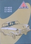 Preview: Lloyd LP 400 Modellprogramm 1958 Automobilprospekt (8468)