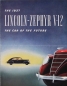 Preview: Lincoln Zephyr V-12 Modellprogramm 1937 Automobilprospekt (8482)