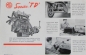 Preview: MG TD Midget Modellprogramm 1950 "Safety fast" Automobilprospekt (4177)