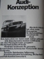 Preview: Audi 80 Modellprogramm 1968 "Thema Sicherheit" Automobilprospekt (7028)