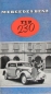 Preview: Mercedes-Benz 230 Modellprogramm 1937 Automobilprospekt (8918)