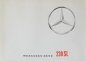 Preview: Mercedes-Benz 230 SL Modellprogramm 1963 Automobilprospekt (1593)