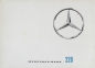 Preview: Mercedes-Benz 220 Modellprogramm 1964 Automobilprospekt (7632)