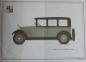 Preview: Adler Favorit 8/35 PS Modelprogram 1929 Carbrochure (2238)