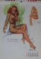 Preview: Studio Sketches Pin-up Calendar 1952 Thompson (7305)