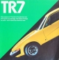 Preview: Triumph TR 7 Modellprogramm 1976 Automobilprospekt (2257)