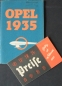 Preview: Opel Modelprogram 1935 Carbrochure (7922)