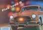 Preview: Fiat 1400 B Modelprogram 1954 Carbrochure (7448)