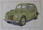 Preview: Ford Taunus Spezial Modelprogram 1950 Reuters-Drawings Carbrochure (7453)