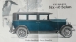 Preview: Peerless Six 60 Modellprogramm 1928 "Inside facts" Automobilprospekt (7218)