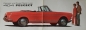 Preview: Peugeot 404 Convertible Coupe Super Luxe Modelprogram 1967 Carbrochure (4296)