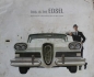 Preview: Edsel Ford Modelprogram 1958 "This is the Edsel" Carbrochure (2202)