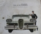 Preview: Edsel Ford Modellprogramm 1958 "This is the Edsel" Automobilprospekt (2202)