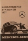 Preview: Mercedes-Benz Customer-Station 1937 Carbrochure (7549)