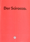 Preview: Volkswagen Scirocco Modellprogramm 1985 Automobilprospekt (2137)