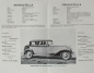 Preview: Renault Nervastella Reinastella Modelprogram 1926 Carbrochure (7271)
